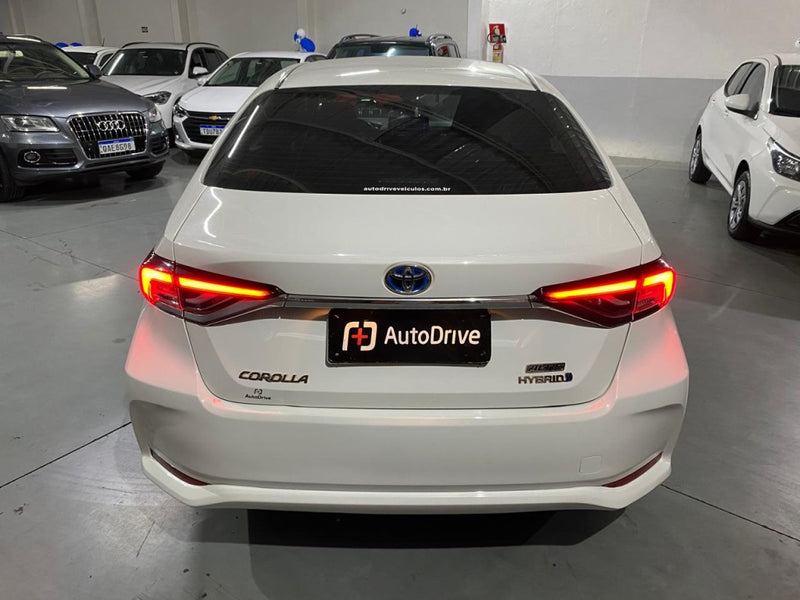 TOYOTA COROLLA 1.8 VVT-I HYBRID FLEX ALTIS CVT 2021 Branco