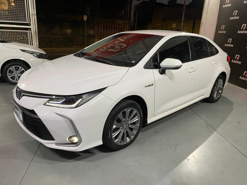 TOYOTA COROLLA 1.8 VVT-I HYBRID FLEX ALTIS CVT 2021 Branco