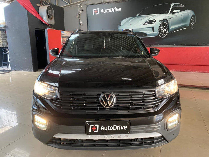 VOLKSWAGEN T-CROSS 1.0 200 TSI TOTAL FLEX THE TOWN AUTOMÁTICO 2023/2024 Preto