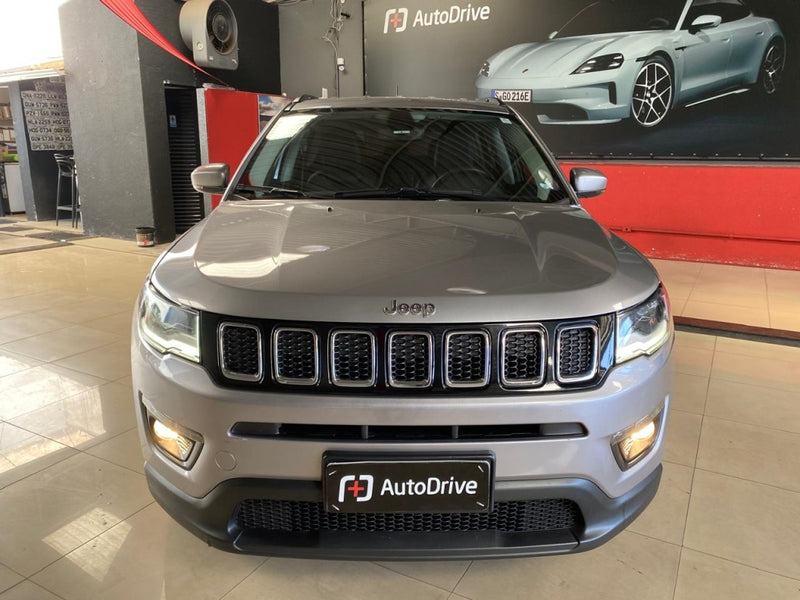 JEEP COMPASS 2.0 16V FLEX LONGITUDE AUTOMÁTICO 2019 Prata