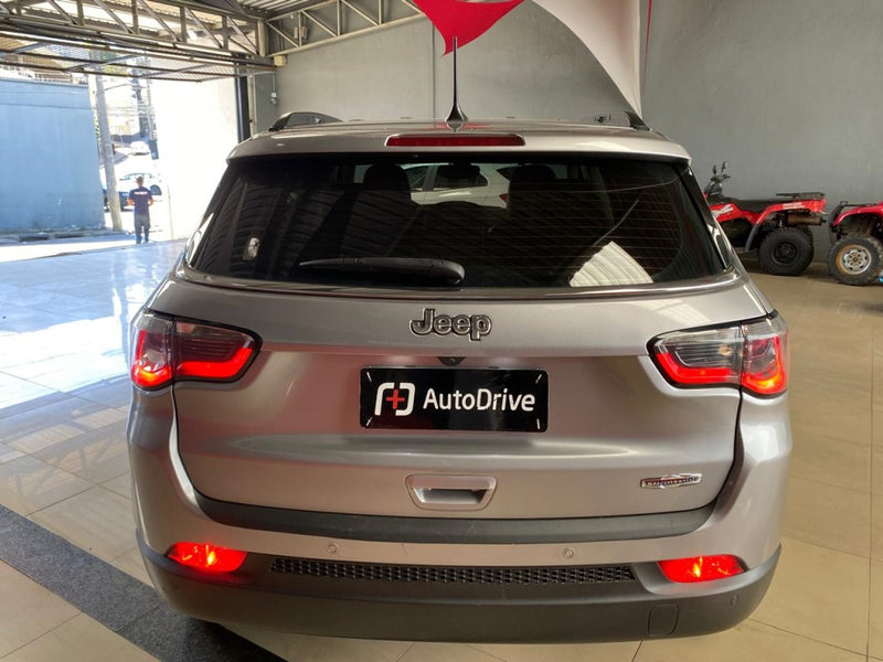 JEEP COMPASS 2.0 16V FLEX LONGITUDE AUTOMÁTICO 2019 Prata