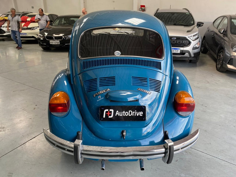 VOLKSWAGEN FUSCA 1.6 8V GASOLINA 2P MANUAL 1985/1986 Azul