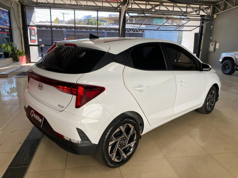 HYUNDAI HB20 1.0 TGDI FLEX COMFORT AUTOMÁTICO 2022/2023 Branco