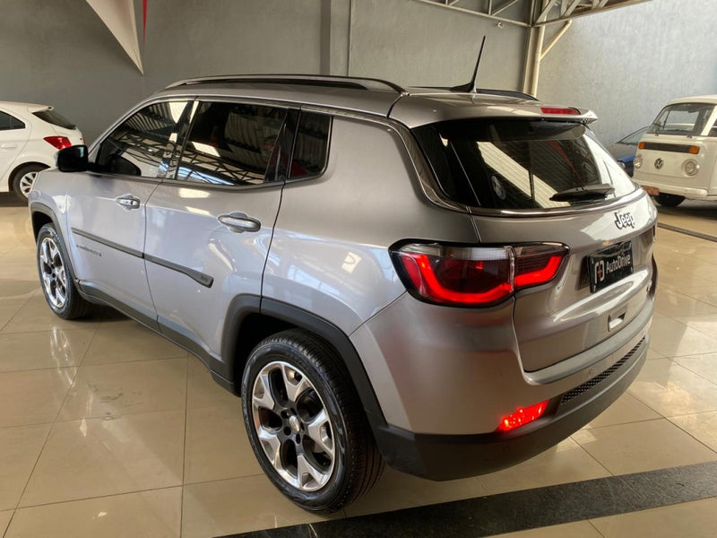 JEEP COMPASS 2.0 16V FLEX LONGITUDE AUTOMÁTICO 2019 Prata