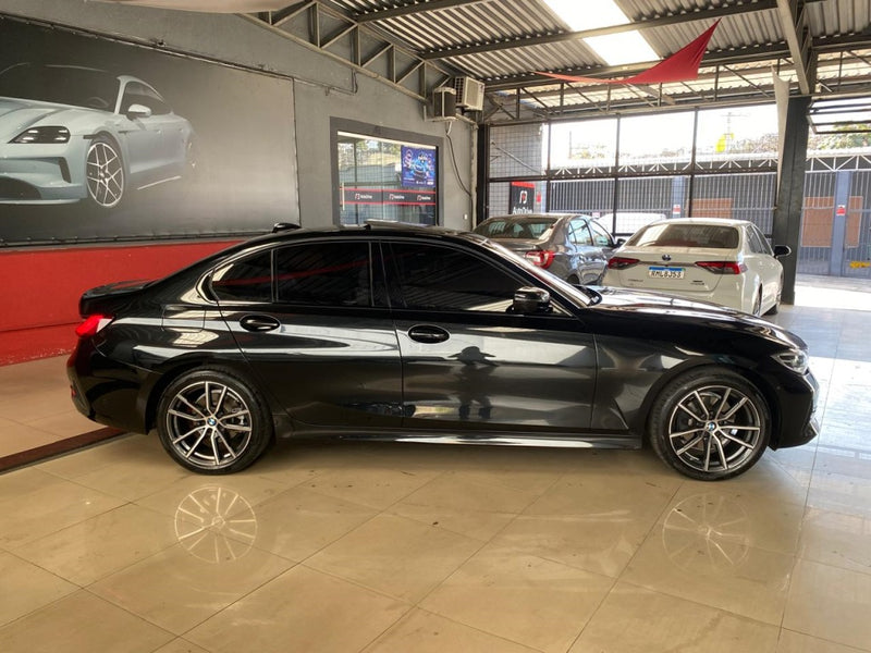 BMW 320i 2.0 16V TURBO FLEX SPORT GP AUTOMÁTICO 2022 Preto