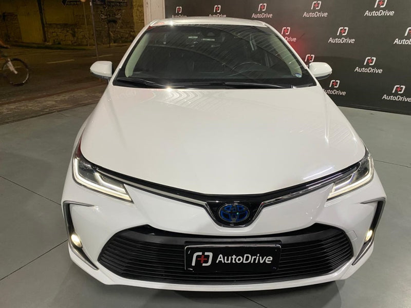 TOYOTA COROLLA 1.8 VVT-I HYBRID FLEX ALTIS CVT 2021 Branco