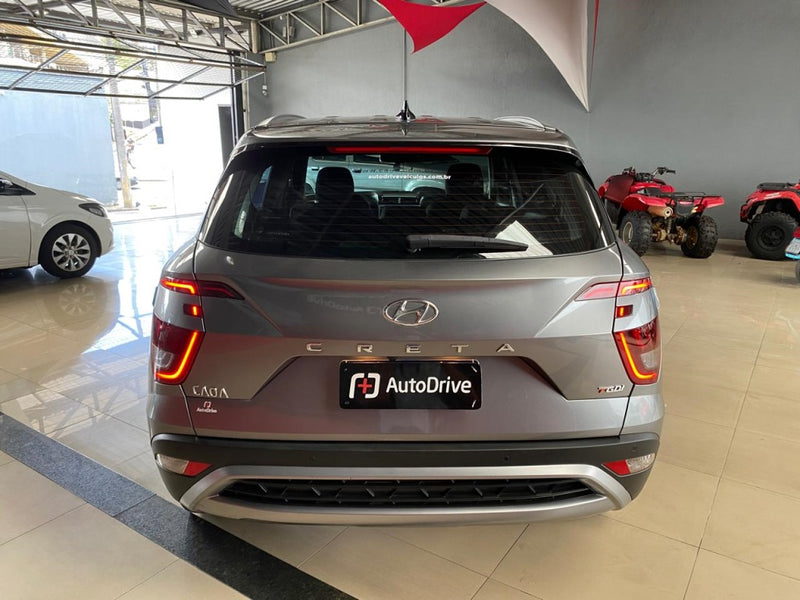 HYUNDAI CRETA 1.0 TGDI FLEX LIMITED AUTOMÁTICO 2023/2024 Cinza