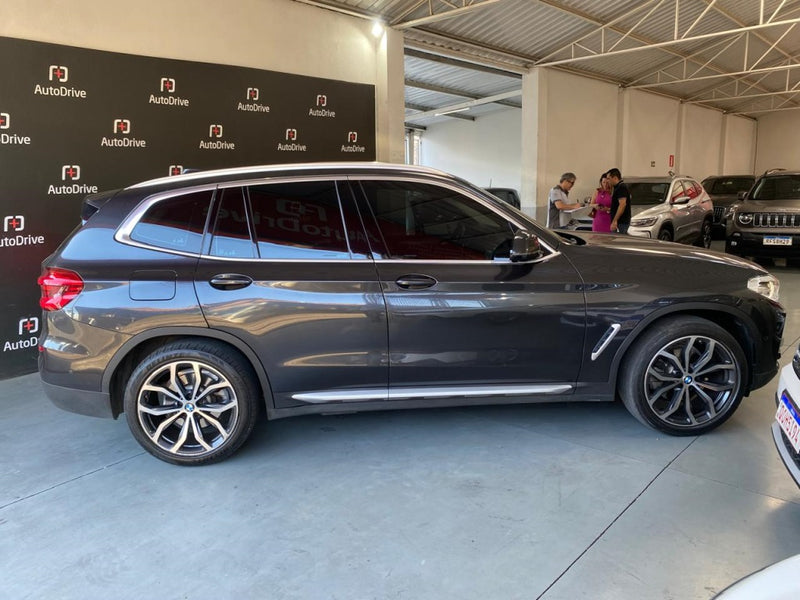 BMW X3 2.0 16V HÍBRIDO X LINE XDRIVE30E STEPTRONIC 2020/2021 Cinza