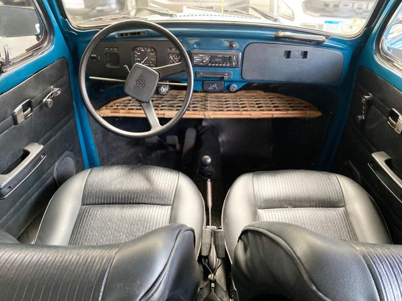 VOLKSWAGEN FUSCA 1.6 8V GASOLINA 2P MANUAL 1985/1986 Azul
