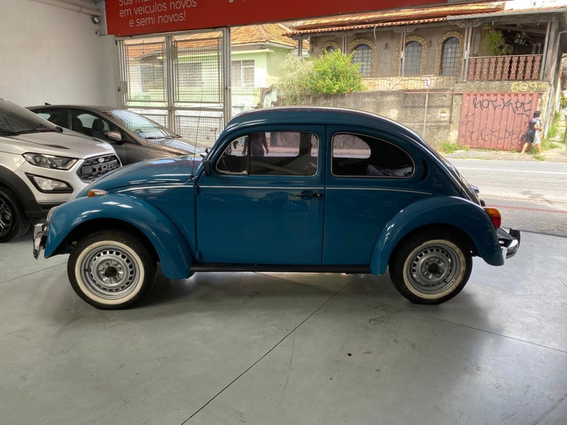 VOLKSWAGEN FUSCA 1.6 8V GASOLINA 2P MANUAL 1985/1986 Azul