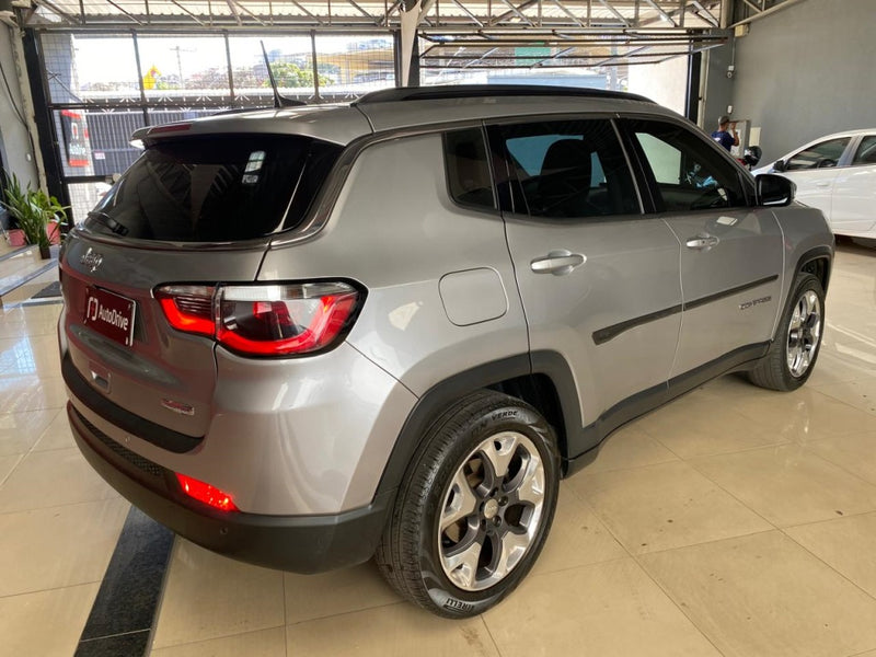 JEEP COMPASS 2.0 16V FLEX LONGITUDE AUTOMÁTICO 2019 Prata