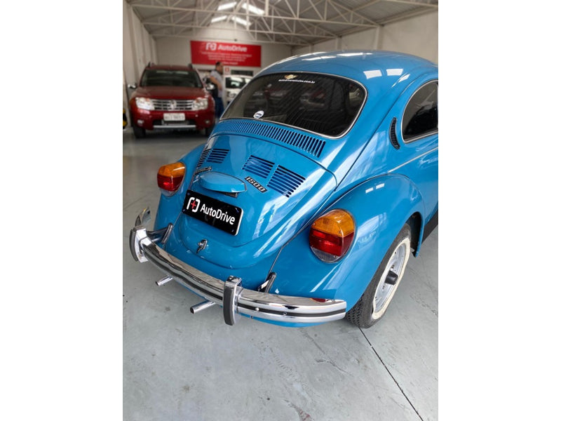 VOLKSWAGEN FUSCA 1.6 8V GASOLINA 2P MANUAL 1985/1986 Azul