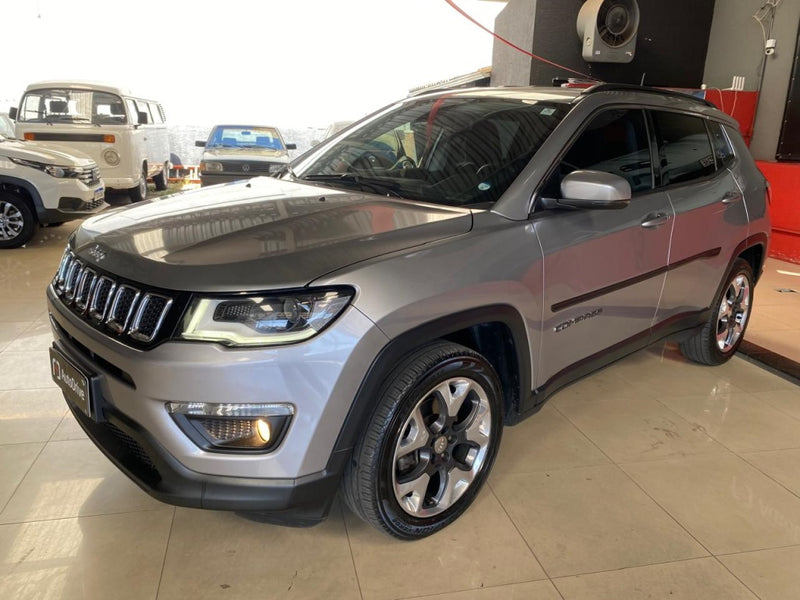JEEP COMPASS 2.0 16V FLEX LONGITUDE AUTOMÁTICO 2019 Prata