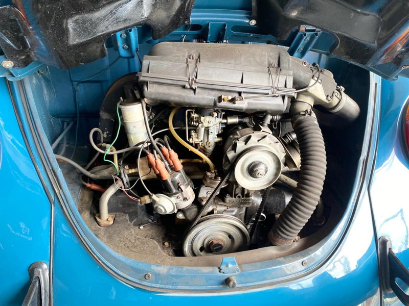 VOLKSWAGEN FUSCA 1.6 8V GASOLINA 2P MANUAL 1985/1986 Azul