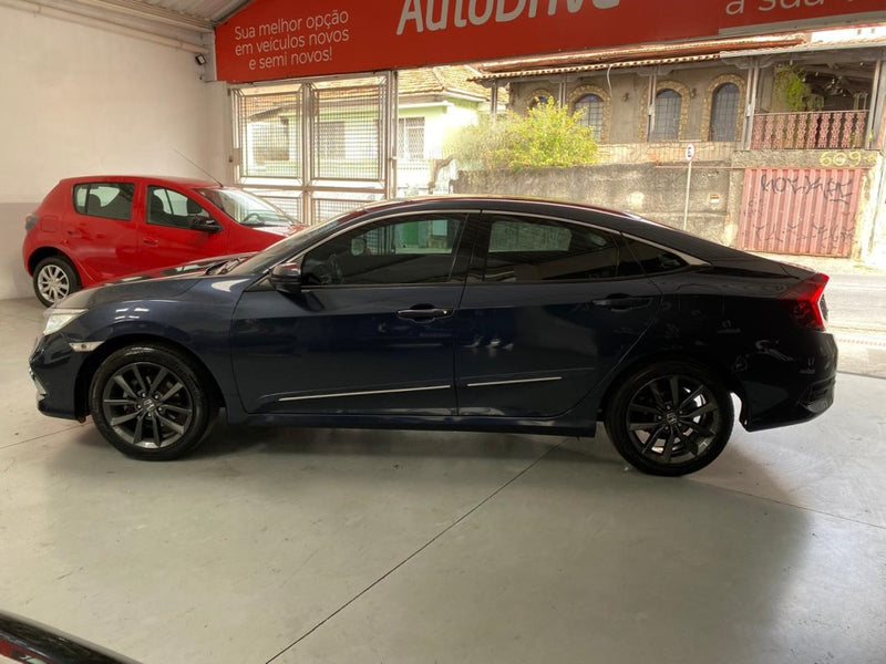 HONDA CIVIC 2.0 16V FLEXONE EXL 4P CVT 2021 Azul