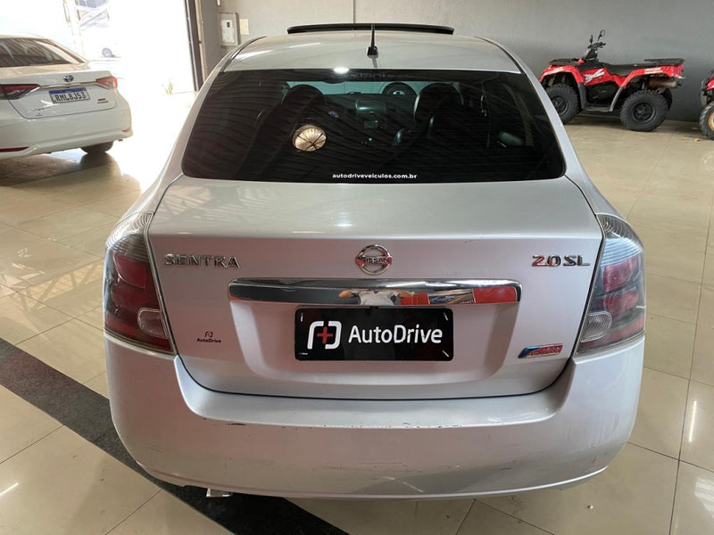 NISSAN SENTRA 2.0 SL 16V FLEX 4P AUTOMÁTICO 2012/2013 Prata