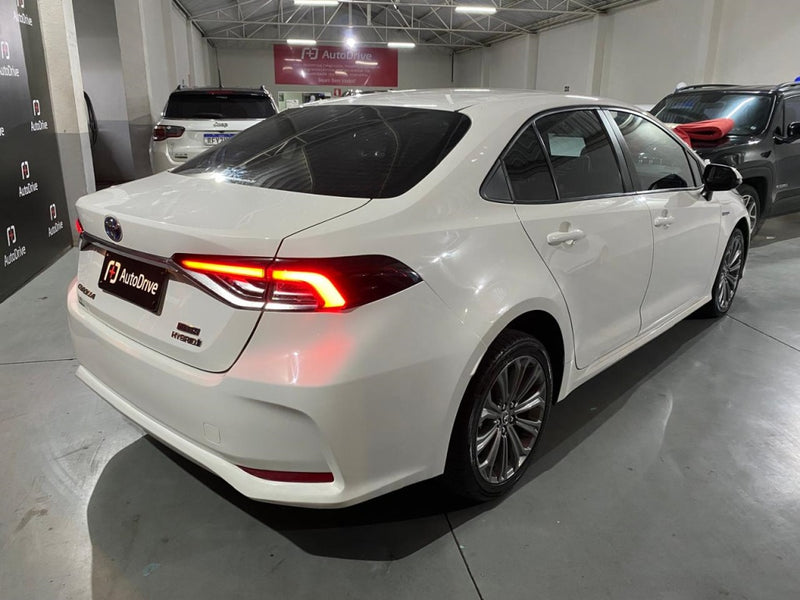 TOYOTA COROLLA 1.8 VVT-I HYBRID FLEX ALTIS CVT 2021 Branco