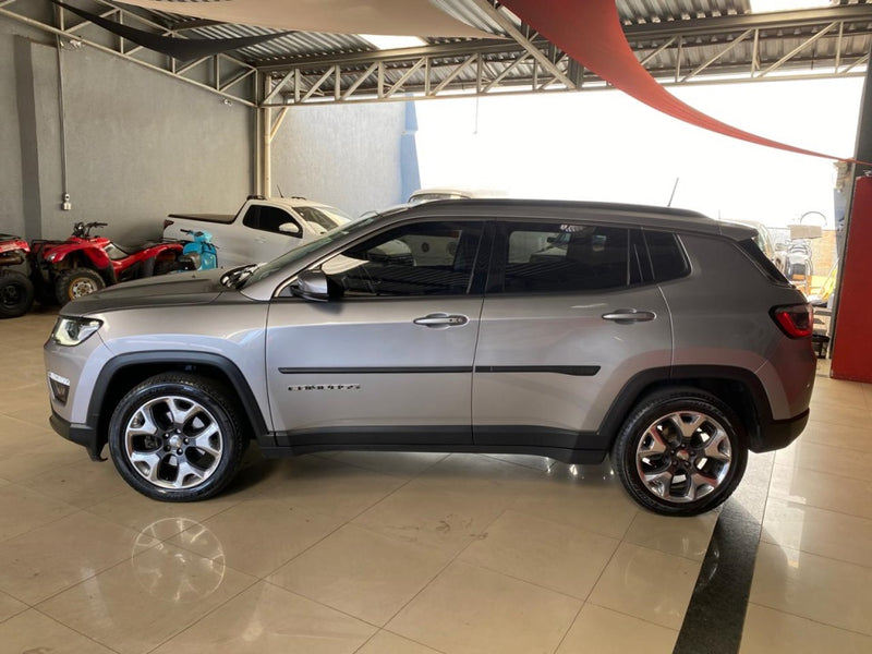 JEEP COMPASS 2.0 16V FLEX LONGITUDE AUTOMÁTICO 2019 Prata
