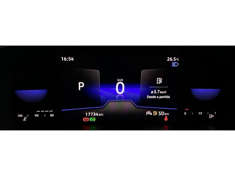 VOLKSWAGEN T-CROSS 1.0 200 TSI TOTAL FLEX THE TOWN AUTOMÁTICO 2023/2024 Preto