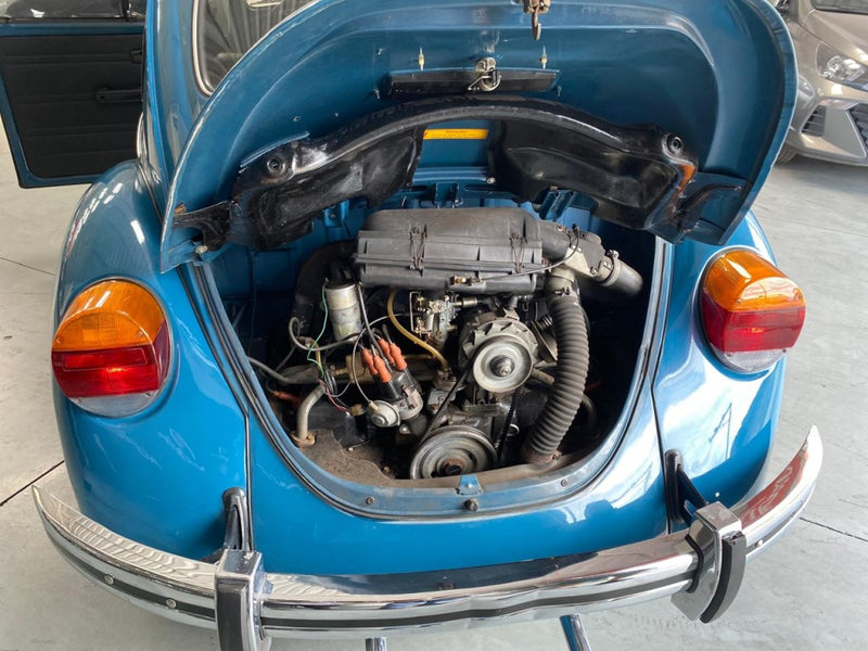 VOLKSWAGEN FUSCA 1.6 8V GASOLINA 2P MANUAL 1985/1986 Azul