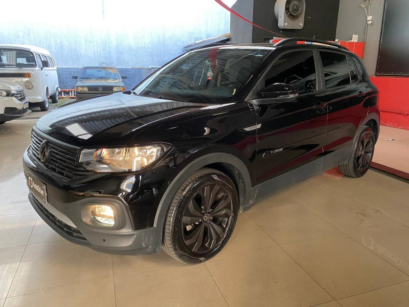 VOLKSWAGEN T-CROSS 1.0 200 TSI TOTAL FLEX THE TOWN AUTOMÁTICO 2023/2024 Preto