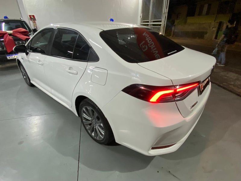 TOYOTA COROLLA 1.8 VVT-I HYBRID FLEX ALTIS CVT 2021 Branco