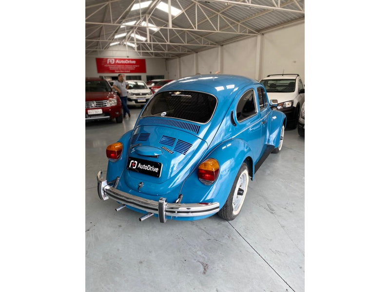 VOLKSWAGEN FUSCA 1.6 8V GASOLINA 2P MANUAL 1985/1986 Azul
