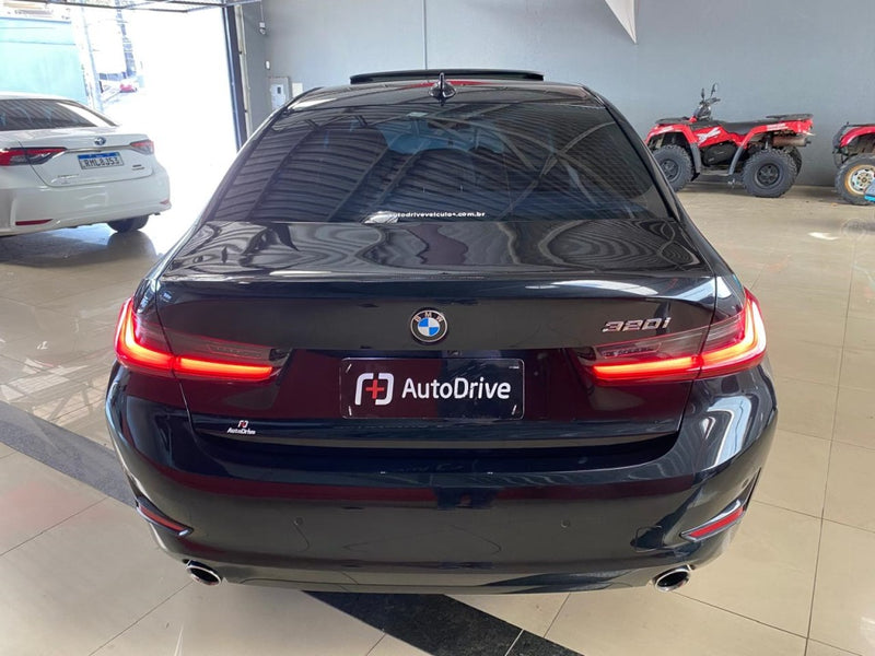 BMW 320i 2.0 16V TURBO FLEX SPORT GP AUTOMÁTICO 2022 Preto