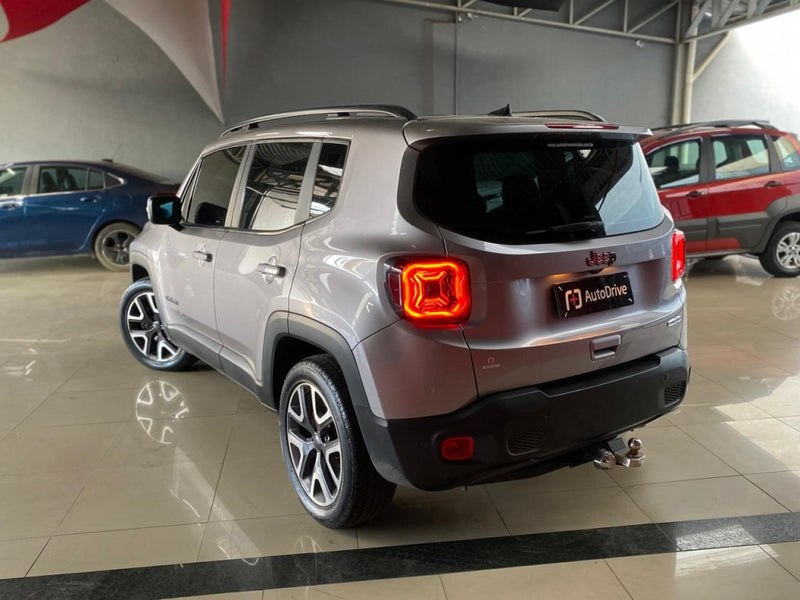 JEEP RENEGADE 1.8 16V FLEX LONGITUDE 4P AUTOMÁTICO 2020/2021 Prata
