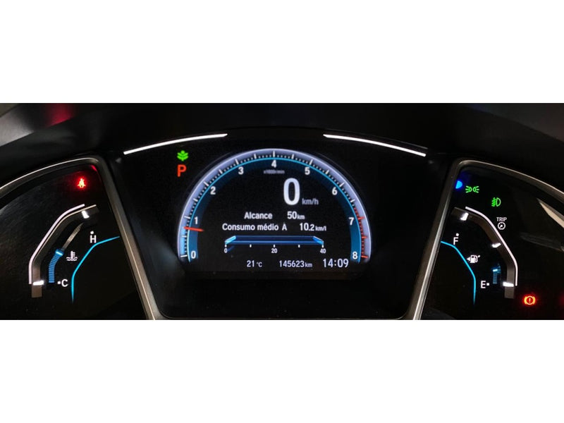 HONDA CIVIC 2.0 16V FLEXONE EXL 4P CVT 2021 Azul