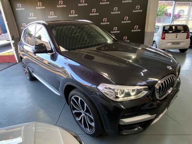 BMW X3 2.0 16V HÍBRIDO X LINE XDRIVE30E STEPTRONIC 2020/2021 Cinza